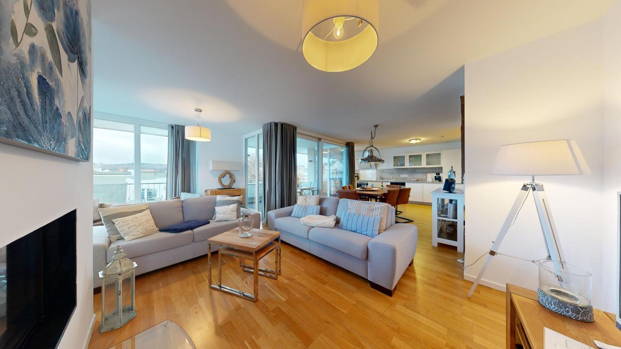 Strandnahe Fewos Mit Terrasse Oder Dachterrasse, Strandhaus Seeblick, Binz Dış mekan fotoğraf