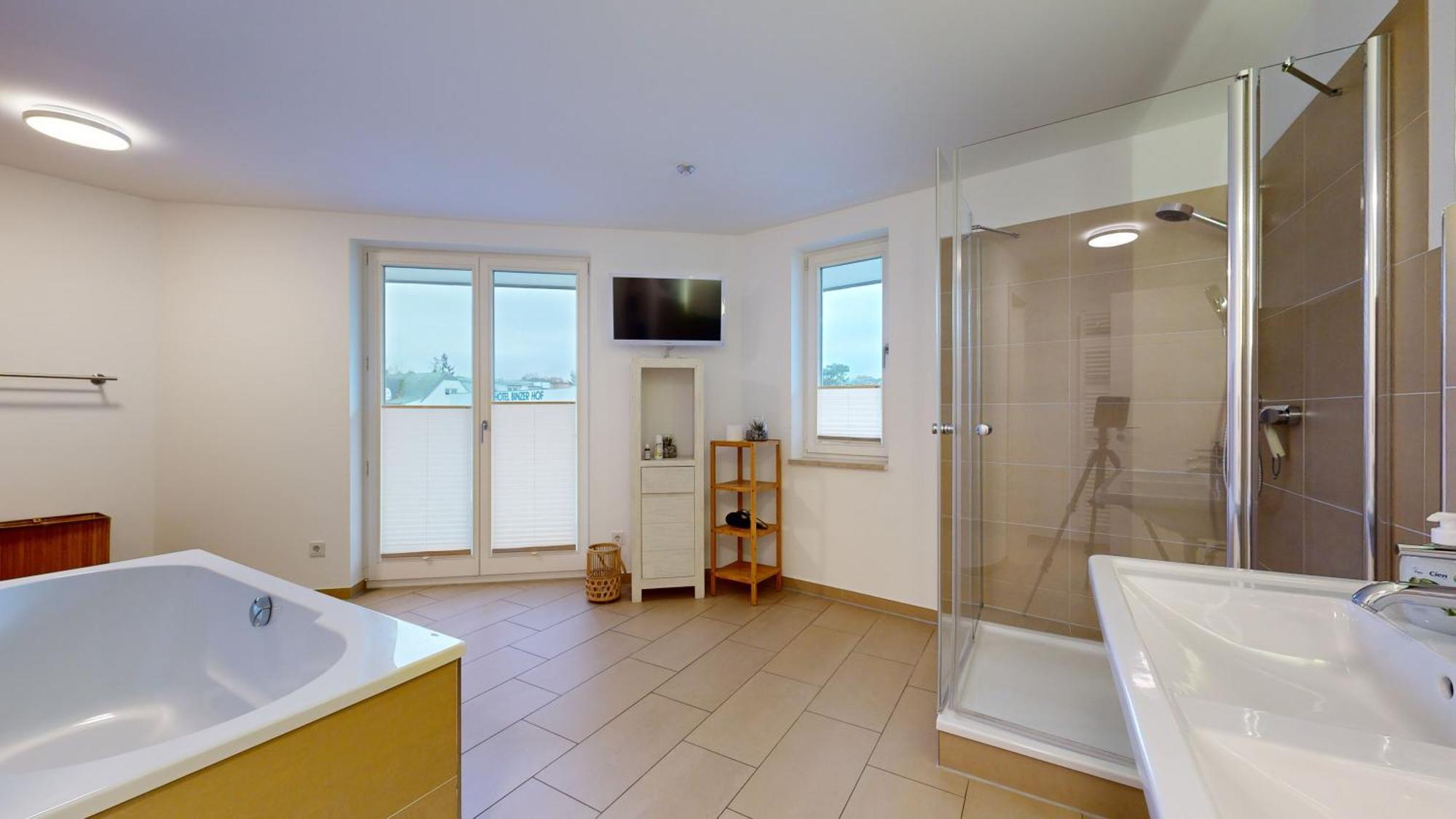Strandnahe Fewos Mit Terrasse Oder Dachterrasse, Strandhaus Seeblick, Binz Dış mekan fotoğraf
